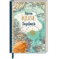 Produktbild: COPPENRATH DIE SPIEGELBURG Fotoalbum Eintragbuch mit Sammeltasche - Mein Reisetagebuch (Landkarte)