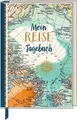 Produktbild: Eintragbuch mit Sammeltasche - Mein Reisetagebuch (Landkarte) | Deutsch | 128 S.