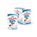 Produktbild: Royal Canin Mini Puppy | 12 x 85 g | Nassfutter für kleine Hundewelpen | Bis zum 10. Lebensmonat | Feine Stückchen in Soße | Weiche Textur für die Milchzähne