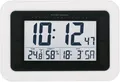 Produktbild: Conrad Solar Funk Wanduhr Funk-Wanduhr Uhr Digital 280x190x23mm Weiß SIEHE TEXT