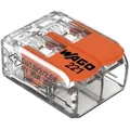 Produktbild: WAGO Compact-Verbindungsklemme mit Hebel 221-612 2-Leiter bis 6qmm