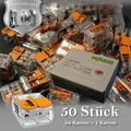 Produktbild: 💡50x Wago 221-612 6qmm Klemmen Hebel Verbindungsklemme 2polig Compact