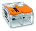 Produktbild: Wago Steckklemme 2f 450V 32A Serie 221 transparent 0,5-6 qmm mit... 50 Stück