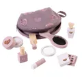 Produktbild: howa Spielzeug-Frisierkoffer Spielzeug - Schminkset, Kosmetiktasche für Kinder mit 8 tlg. Holzzubehör und Herzaufklebern