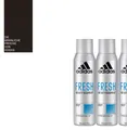 Produktbild: 3x150ml adidas 48h Fresh Anti-Transpirant Deospray Body Tech Spray