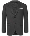 Produktbild: Indumentum Herren Sakko Blazer Sportlich Jacke Jackett Slim Fit Herrensakko Übergangsjacke Herrenblazer Anzugjacke IJS-102 Schwarz S