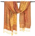 Produktbild: GURU SHOP Indischer Schal, Stola mit Paisley Muster, Schultertuch - Motiv 13, Herren/Damen, Synthetisch