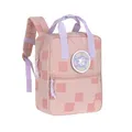 Produktbild: LÄSSIG Kinderrucksack mit Brustgurt Kindergartentasche Kindergartenrucksack 28 cm, 7 Liter, 3 Jahre/Mini Square Backpack Pattern Party Rose