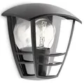 Produktbild: Philips myGarden Wandleuchte, 60W, E27, IP44, schwarz (915002790302)