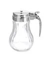 Produktbild: HENDI Honigspender, Glasspender Edelstahl Kopf, Glas Spender, Dispenser, Honingtopf, ø80x(H)115mm, Edelstahl