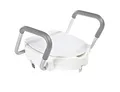Produktbild: RIDDER Assistent A0072001 Toilettensitzerhöhung, WC-Sitzerhöhung mit Griffen, ca. 10 cm, weiß