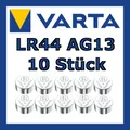 Produktbild: VARTA AG13 LR44 Alkaline | V13GA  | 1,5V | Knopfzelle Batterie | Bulk 10er Pack