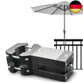 Produktbild: KD-TECH Stabiler Sonnenschirmhalter - Sonnenschirmständer für Balkon eckige G