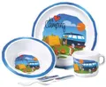 Produktbild: Camp4 Kinder Geschirrset, 5-teilig, We Love Camping