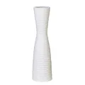 Produktbild: Bodenvase, Deko Vase TAMERA weiß H. 77cm D. 16cm Keramik Casablanca