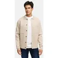 Produktbild: Indicode Sommerjacke Herren INBellino Cardigan Herrenstrickjacke Moderne Strickjacke mit Kentkragen und Brusttaschen beige M (46)