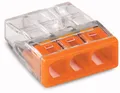 Produktbild: Wago Compact Steckklemme Anzahl Leiter: 3, 0,5 - 2,5 mm², 100 Stück