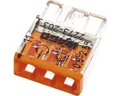 Produktbild: Wago 2273-203 COMPACT Verbindungsdosenklemme 0,5-2,5mm² 3-Leiter Steckklemme 100