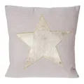 Produktbild: Mendler Deko-Kissen Stern, Sofakissen Zierkissen mit Füllung, Glanz-Effekt 45x45cm ~ Variantenangebot 51877