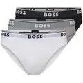 Produktbild: BOSS 3P Power Brief Schwarz/Weiß Baumwolle XX-Large Herren