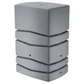 Produktbild: Regentonne grau Wandtank eckig Neptun 450 l mit Deckel inkl Kunststoff Hahn