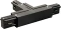 Produktbild: EUTRAC T-Verbinder für 3-Phasen HV-Schiene, Erde links T-Verbinder 1, schwarz