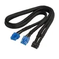 Produktbild: Stromkabel SST-PP12-PCIE schwarz, 55cm