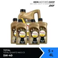Produktbild: Total Quartz Ineo C3 5W-40 MB 229.51 VW Fiat ACEA C3 Motoröl 5+4 Liter = 9 Liter