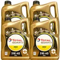 Produktbild: 4x5 Liter Total Quartz INEO C3 5W-40 Motoröl 5W40 Porsche A40 Mercedes 229.51