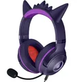 Produktbild: Razer Kraken Kitty V2 - Gengar Pokémon Edition - USB-Headset - Gengar-Stacheln - Streamreaktive Beleuchtung - HyperClear-Kardioidenmikrofon - Triforce 40-mm-Treiber - 7.1 Surround Sound | Violett