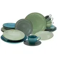 Produktbild: CreaTable 19924 Kombiservice Nature Collection für 4 Personen, Steinzeug, mehrfarbig (1 Set, 20-teilig)