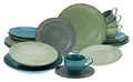 Produktbild: CreaTable, 19924, Serie Nature Collection, 20-teiliges Geschirrset, Kombiservice aus Steinzeug, spülmaschinen- und mikrowellengeeignet, Qualitätsproduktion