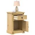 Produktbild: vidaXL Nachttisch Corona 45x35x64 cm Massivholz Kiefer