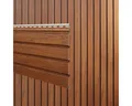 Produktbild: Vox Verkleidungspaneel Canadian Siding MAX3Fronto Rhombus Profil 2,95m Stück 0,74qm goldbraun, BxL: 28,5x295 cm, 0,963 qm, (Stückweise 1 Paneel, 0,963 qm) MAX3 besonders stoßfest, pflegeleicht, abwaschbar, Leichtgewicht