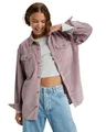 Produktbild: Roxy Let It Go Cord - Long Sleeve Shirt for Women - Langärmliges Hemd - Frauen - L - Lila.
