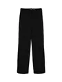 Produktbild: VERO MODA Legere Stoffhose Elegante Damen Stretch Culotte Gerade Business Pants, Farben:Schwarz-2, Größe:M / 32L, Z-Länge:L32