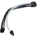 Produktbild: PCIe Verlängerungskabel SST-PP07E-PCIBW schwarz/weiß, 30cm