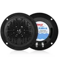 Produktbild: Pyle Wasserdichter Marine-Lautsprecher 10cm, 2-Wege-Outdoor-Audiosystem, witterungsbeständiger Boots-Stereo-Sound, 1 Paar