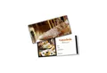 Produktbild: itenga Einladungskarten itenga Geschenkgutschein Fotodesign - Motiv RESTAURANT Postkarte zum A