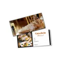Produktbild: ITENGA Geschenk Gutschein Karte Fotodesign Motiv RESTAURANT Postkarte 21x9,8cm
