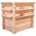Produktbild: Ambia Garden Hochbeet, Lärche, Holz, Lärche, 350 L, 90x73x65 cm, Gartenzubehör, Hochbeete