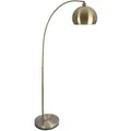 Produktbild: Relaxdays Stehlampe Metall Gold mit Fußschalter 180 cm x 92 cm x 35 cm 10,6 kg