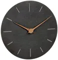 Produktbild: TFA Dostmann 60.3068.10 Quarz Wanduhr 25cm x 4.3mm Schiefer Leisegang-Uhrwerk
