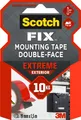 Produktbild: Scotch Fix Mounting Tape 19 mm x 1,5 m Außenmontageband Doppelseitiges Extreme