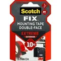 Produktbild: 3M Scotch-Fix Extreme Außenmontageband, 19 mm x 1,5 m, Hält bis zu 10 kg, 1 kg/15 cm