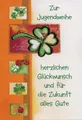Produktbild: BSB Grußkarten Jugendweihe - Glückwunschkarte im Format 11,5 x 17 cm mit