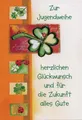 Produktbild: Jugendweihe - Glückwunschkarte im Format 11,5 x 17 cm mit Briefumschlag