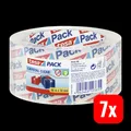 Produktbild: tesa CRYSTAL CLEAR Packband Transparent Tesafilm Klebeband 66 m x 50 mm 7 STÜCK