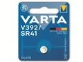 Produktbild: VARTA Knopfzelle Silver Oxide, 392 SR41,  1.55V, 1 Stück
