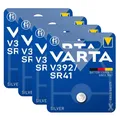 Produktbild: 4x Varta Batterie Silver Oxide Knopfzelle V392 SR41 1,55V AG3 392